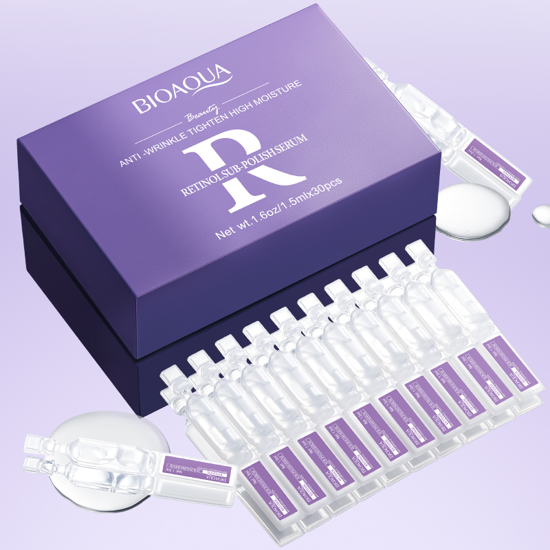 Hyaluronic Acid Facial Serum - 30 pièces BIOAQUA rétinol vitamine C