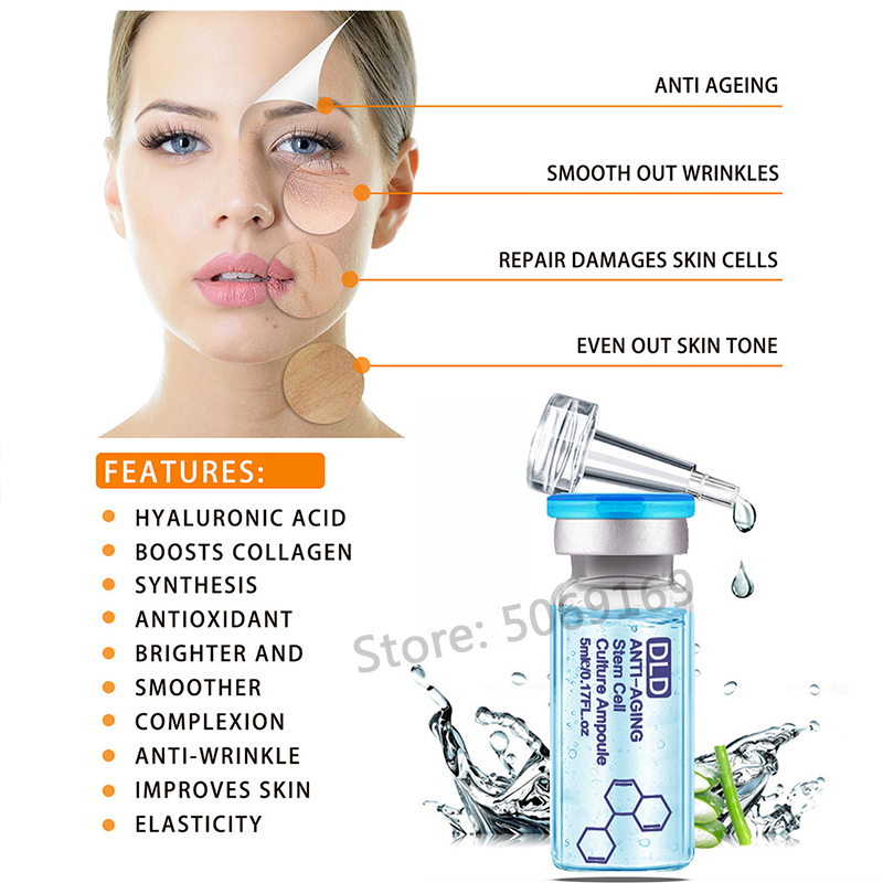 Kit de démarrage d'ampoules de - Hyaluronic Acid Facial Serum avis et prix