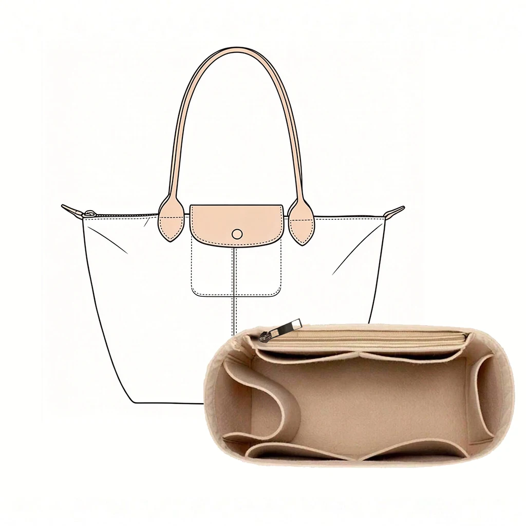 Organisateur de sac en feutre, - Makeup avis et prix
