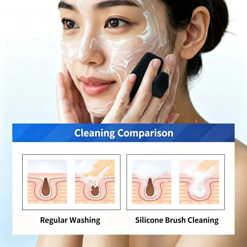 Brosse nettoyante pour le visa - Silicone Face Scrubber Electric avis et prix