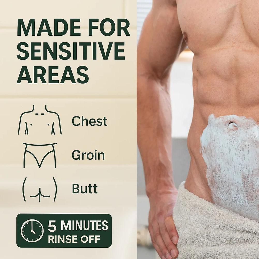 Mousse dépilatoire pour hommes - Hair Care avis et prix